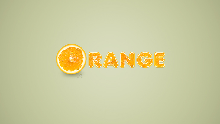 orangetext effect photoshop tutorial preview
