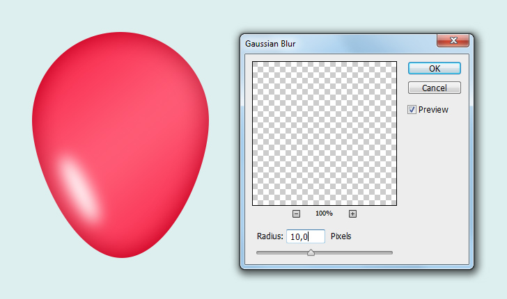 create party balloons in photoshop step 4c