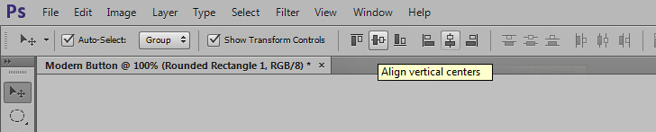 modern web buttons in photoshop step 3b