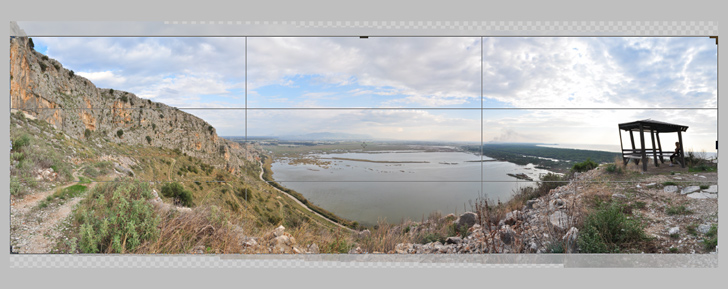 create panoramic photos with photoshop step 3