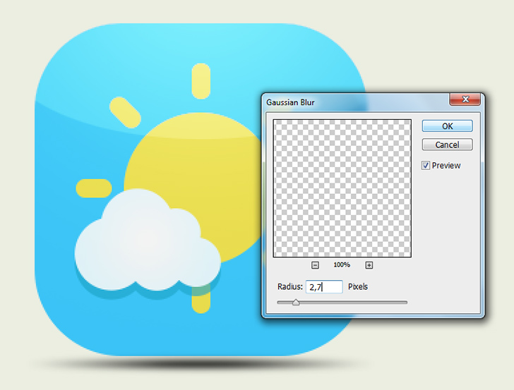 cerate weather icons in photoshop step 10c