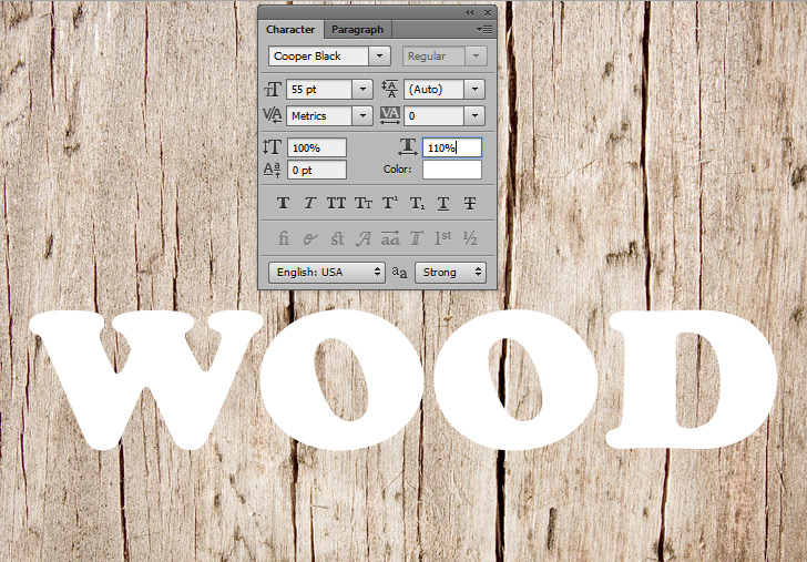 wood-texture-text-effect-in-photoshop-step-2