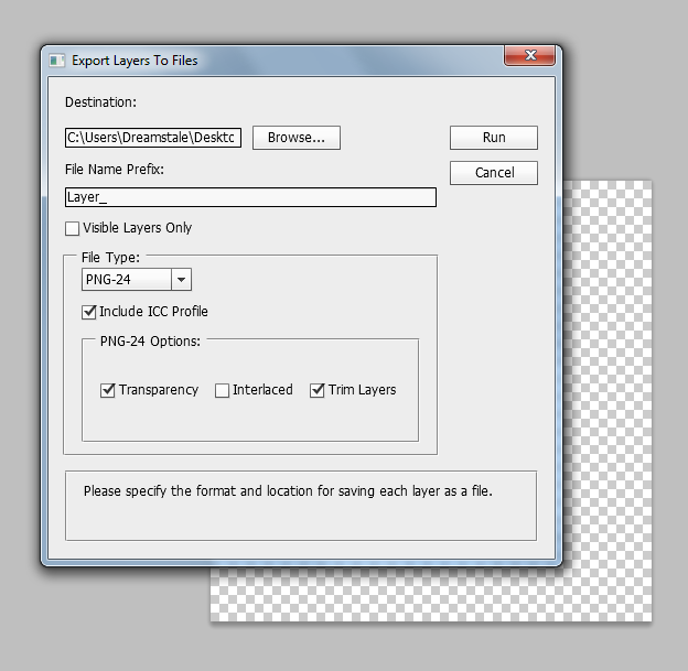 Export Photoshop layers to individual files (3)