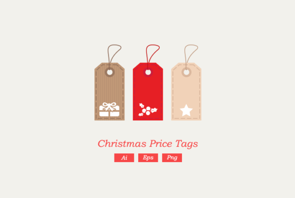 Christmas Price Tags Free Vectors