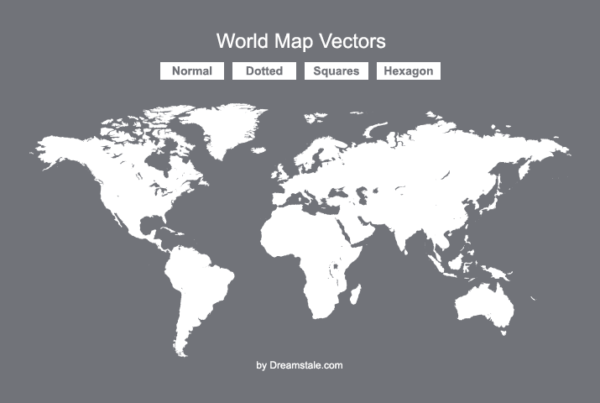 World Map Vectors Free Download