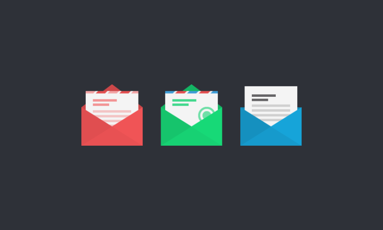Free Flat Vector Mail Icons - Dreamstale