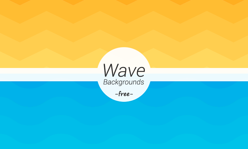 Freebie: Wave Geometric Backgrounds
