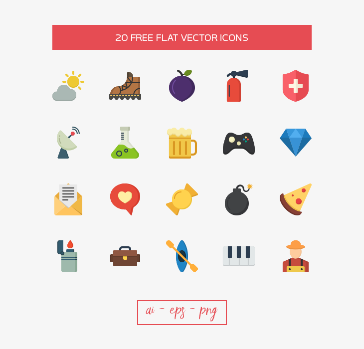 20-free-flat-vector-icons-dreamstale-preview
