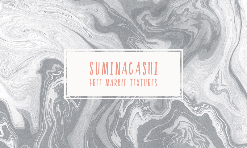 Freebie: Suminagashi Marble Textures