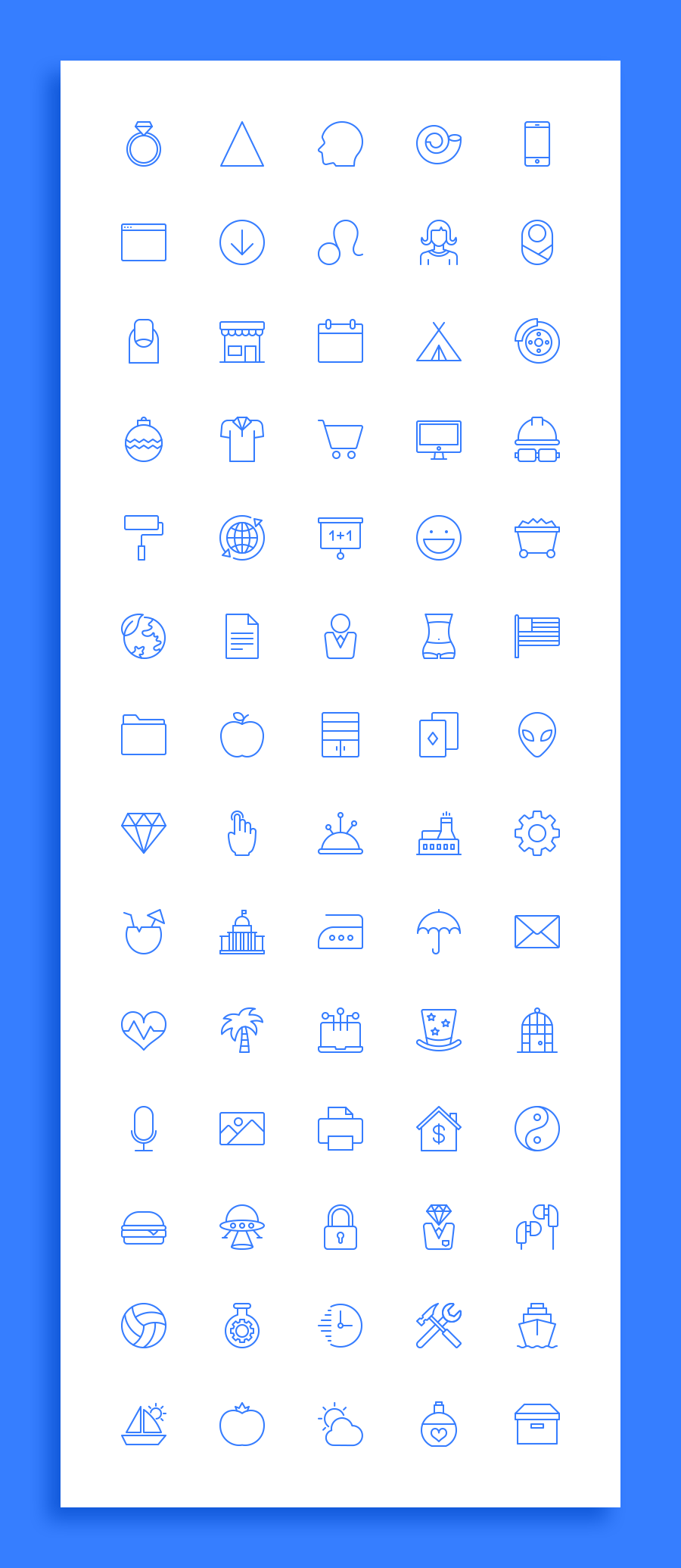 Freebie: Sleekons Minimal Icons