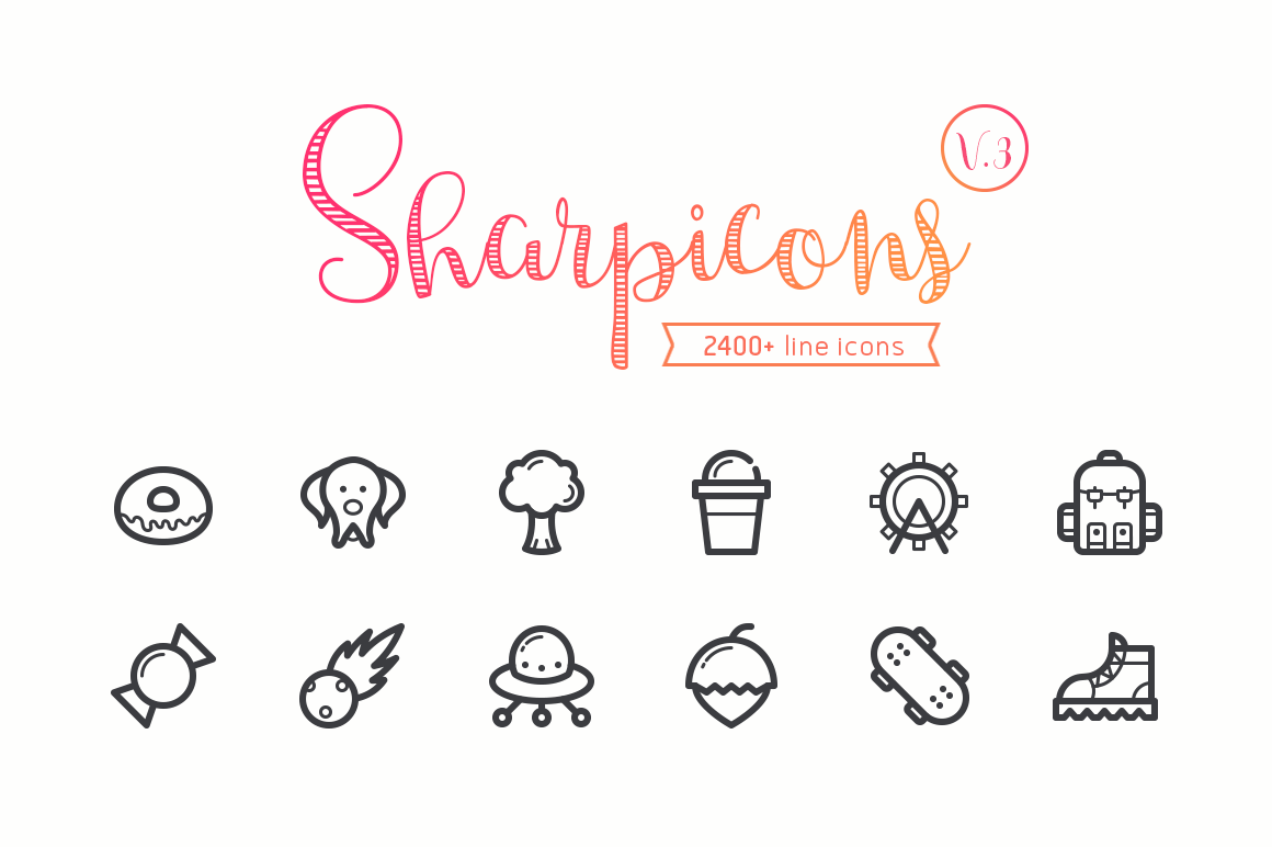 Sharpicons Bold Icons