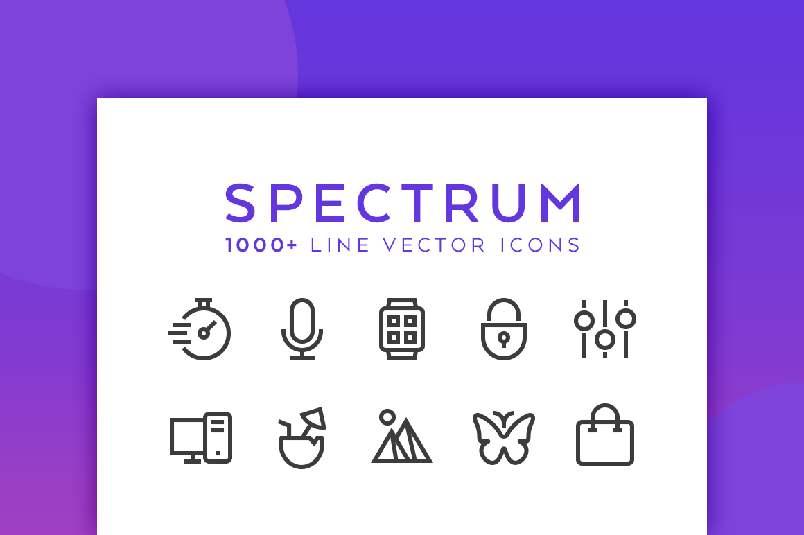 Spectrum Icons