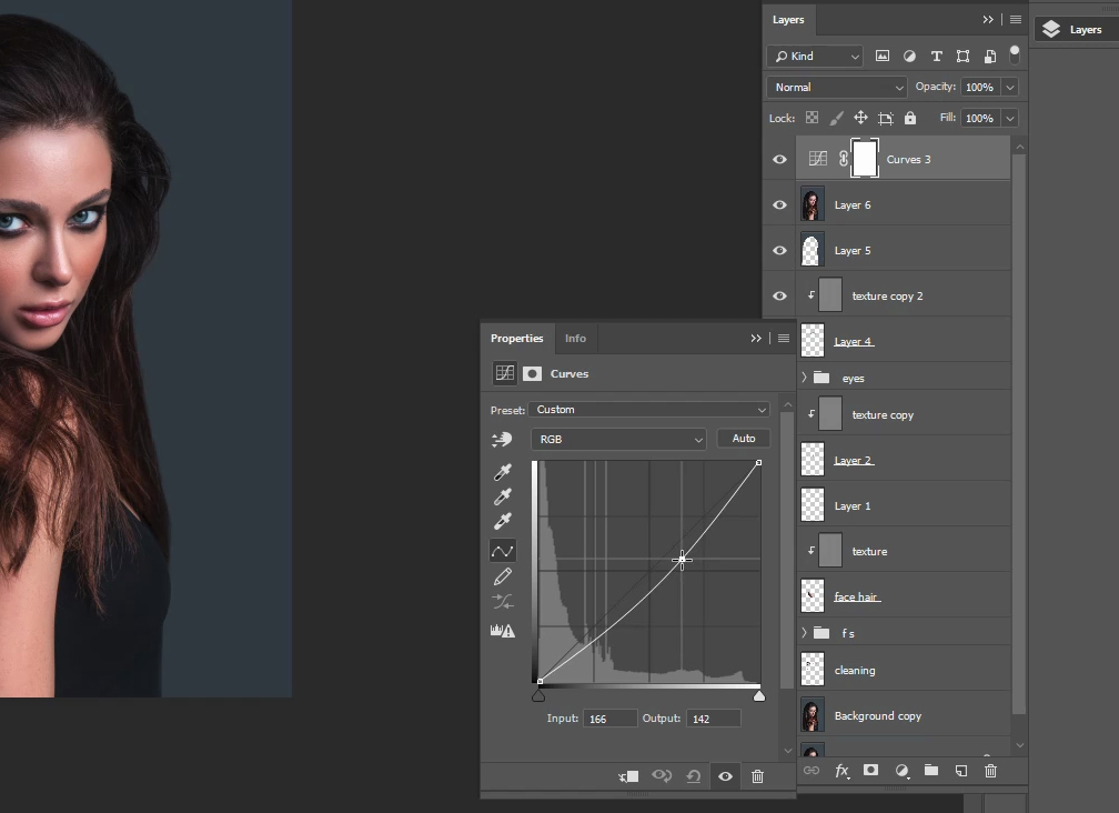 Tutorial: Remove Stray Hairs in Photoshop 25 step6 hair retouch b Tutorial: Remove Stray Hairs in Photoshop