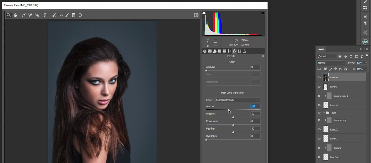 Tutorial: Remove Stray Hairs in Photoshop 26 step7 hair retouch Tutorial: Remove Stray Hairs in Photoshop