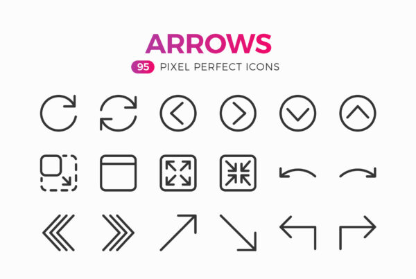 Sharp Symbols & Arrow Icons