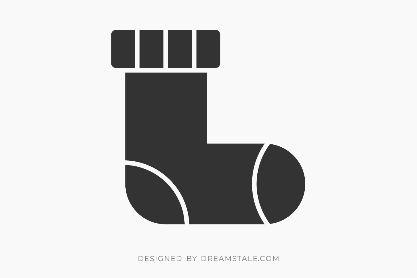 Christmas Sock Clipart Free SVG