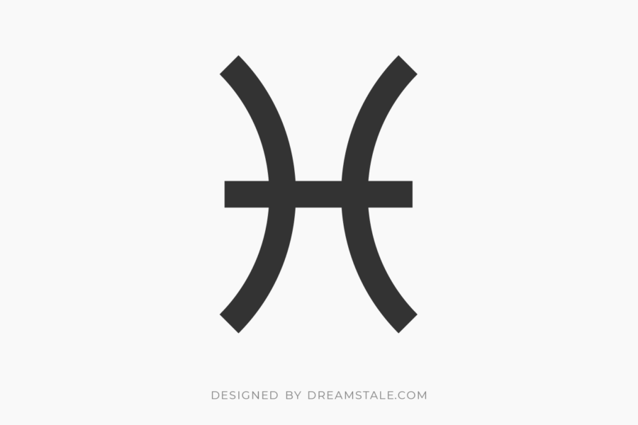 Pisces Zodiac Sign Free SVG Clipart Dreamstale