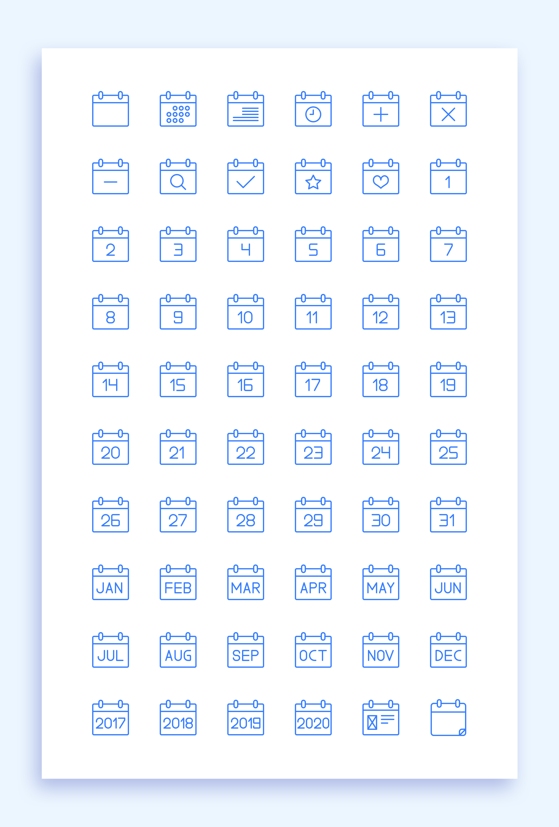 Calendar & Schedule Vector Line Icons 5 svg+xml;charset=utf Calendar & Schedule Vector Line Icons