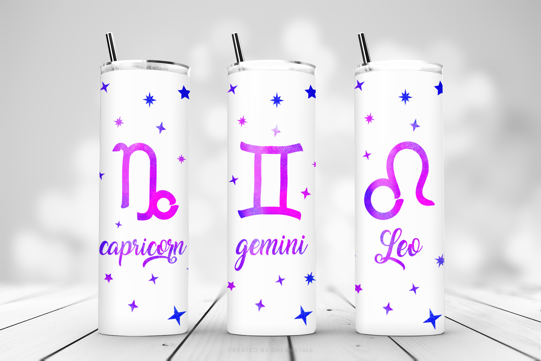 Watercolour Zodiac Signs Sublimation Tumbler Wraps 1 svg+xml;charset=utf Watercolour Zodiac Signs Sublimation Tumbler Wraps