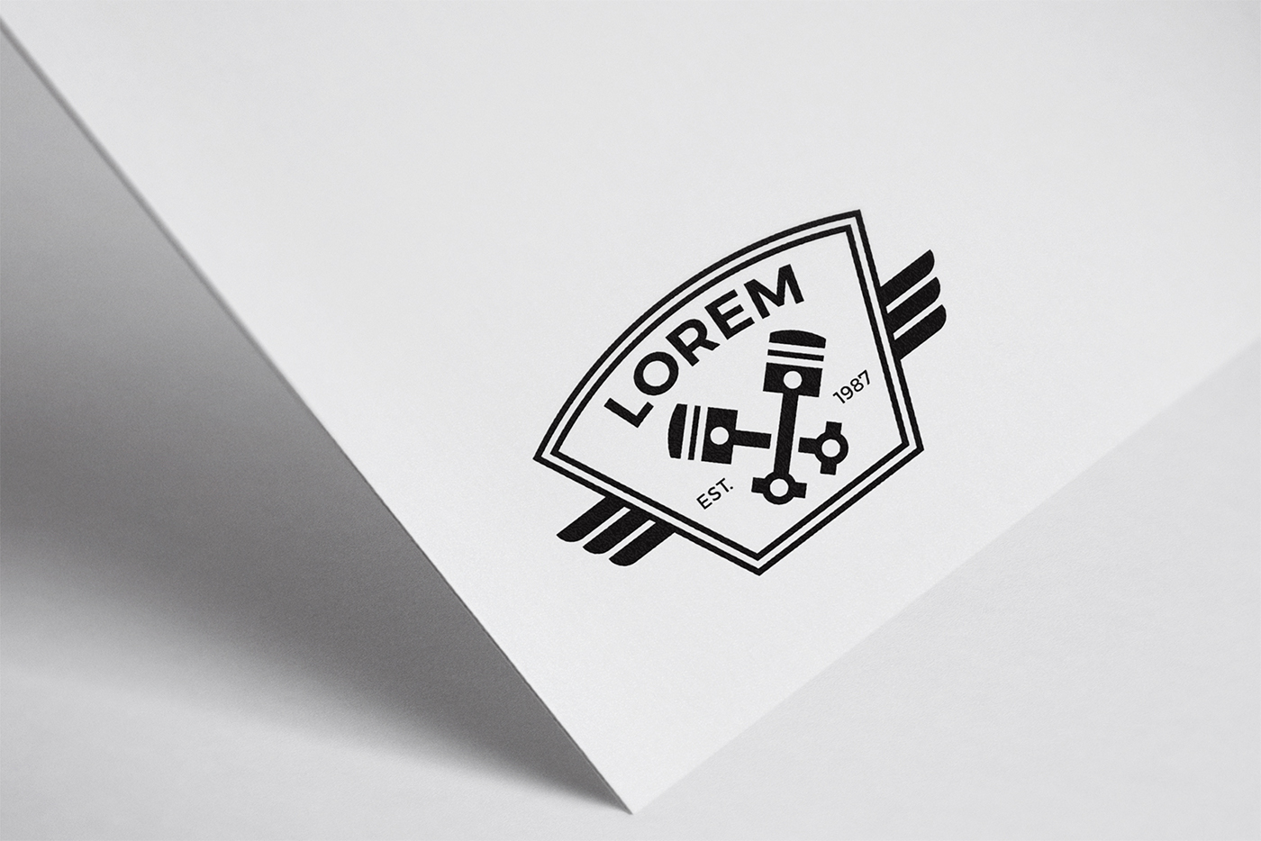 Engine Pistons Logo Template 3 svg+xml;charset=utf Engine Pistons Logo Template