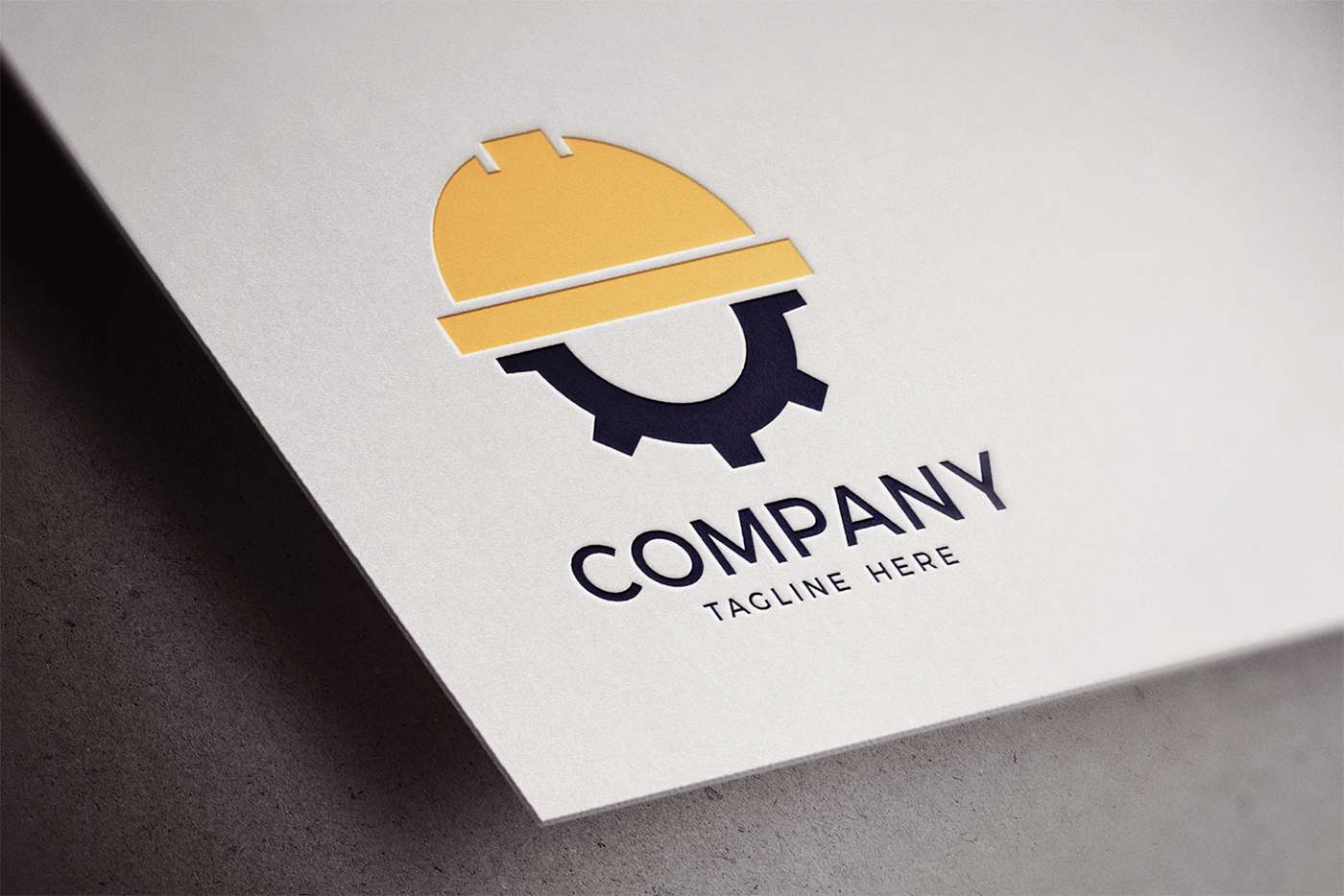 Cog & Helmet Engineer Logo Template 3 svg+xml;charset=utf Cog & Helmet Engineer Logo Template