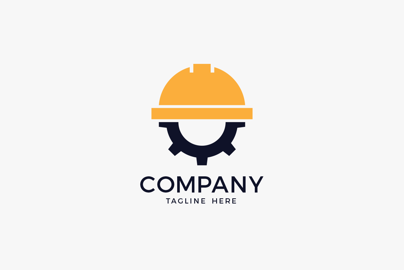 Cog & Helmet Engineer Logo Template 1 svg+xml;charset=utf Cog & Helmet Engineer Logo Template