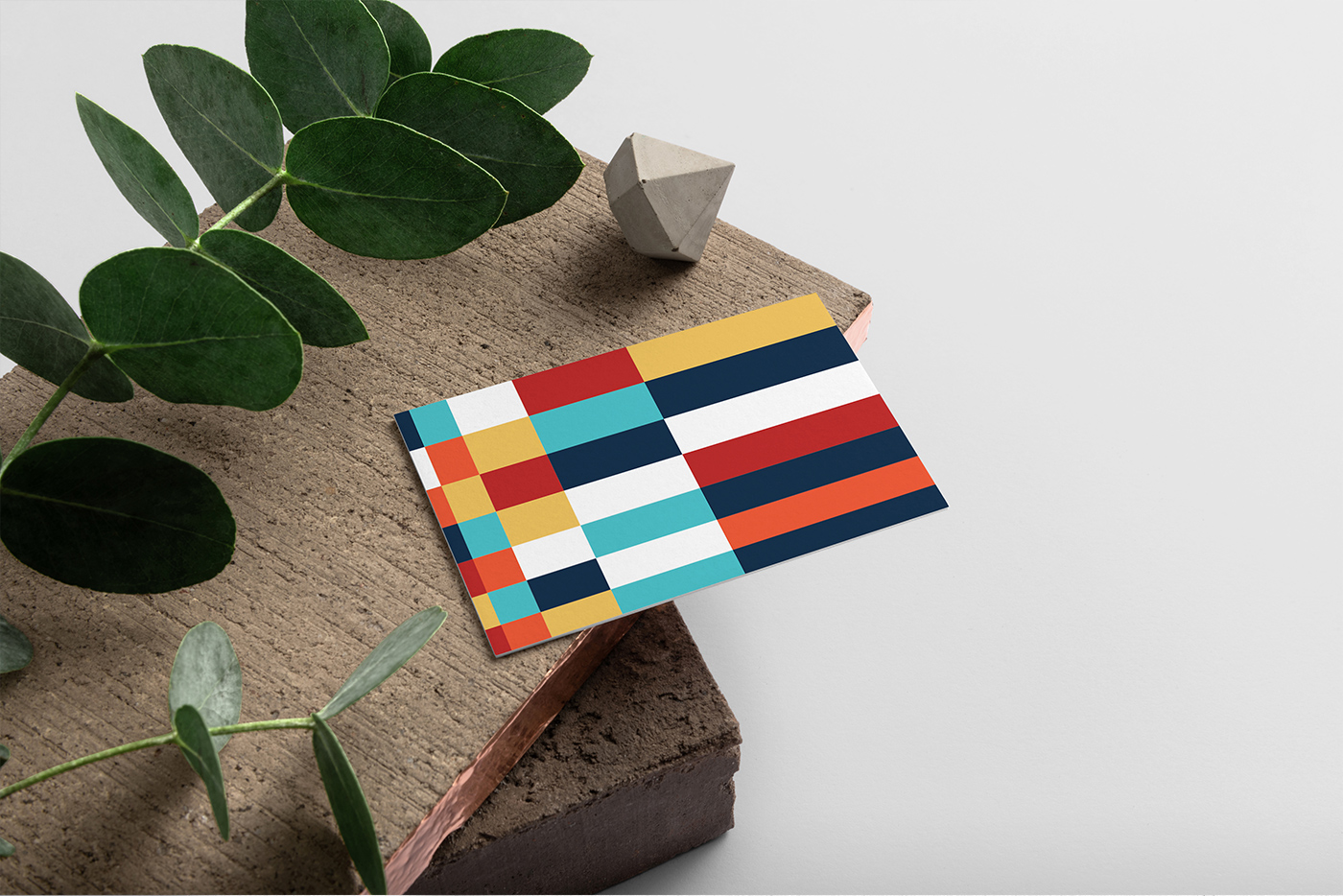 Colorful Shapes Business Card Template 2 svg+xml;charset=utf Colorful Shapes Business Card Template