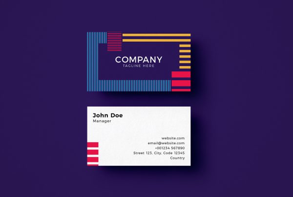 Geometric Business Card Template