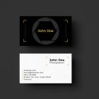 Dark Photography Business Card Template 1 Modern Business Card Templates Bundle Vol. 1