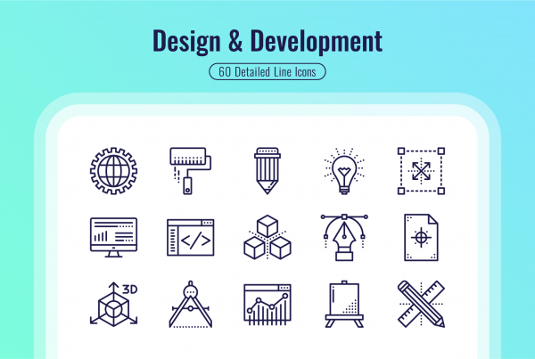 Design Development Icons 1 Scalable Vector Icons