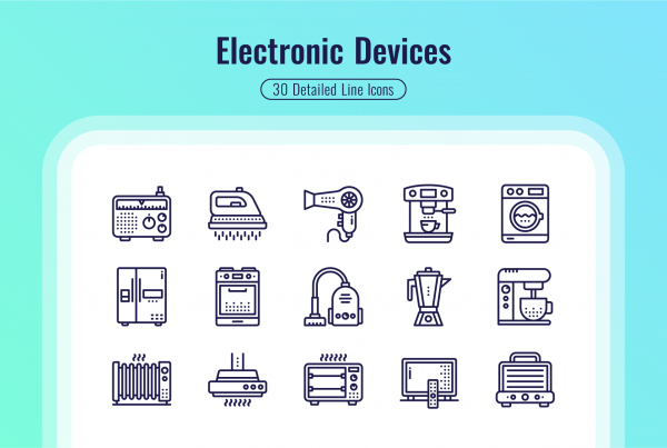 Electronic Devices Icons 1