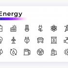 Energy & Power Icons