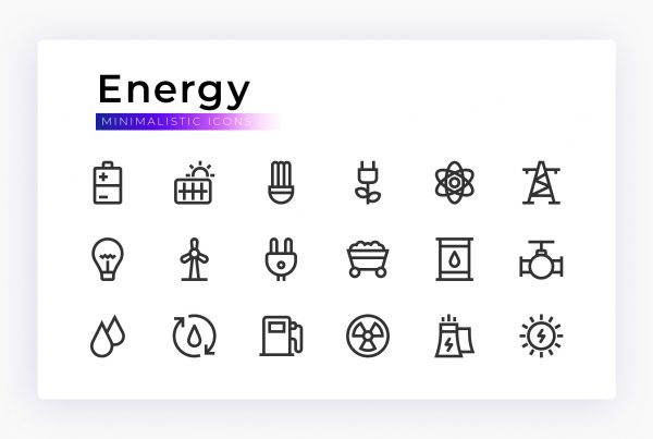 Energy & Power Icons
