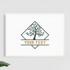 Family Tree Monograms Clipart 3 Split Vector Monogram Clipart SVG Bundle Vol. 1