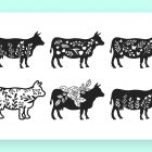 Pet Paw Prints Clipart