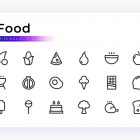 Food & Fruits Icons