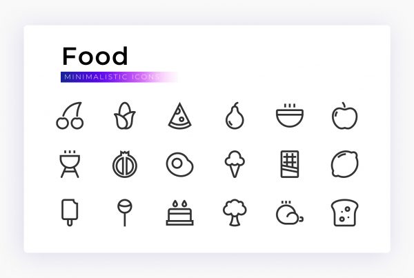 Food & Fruits Icons