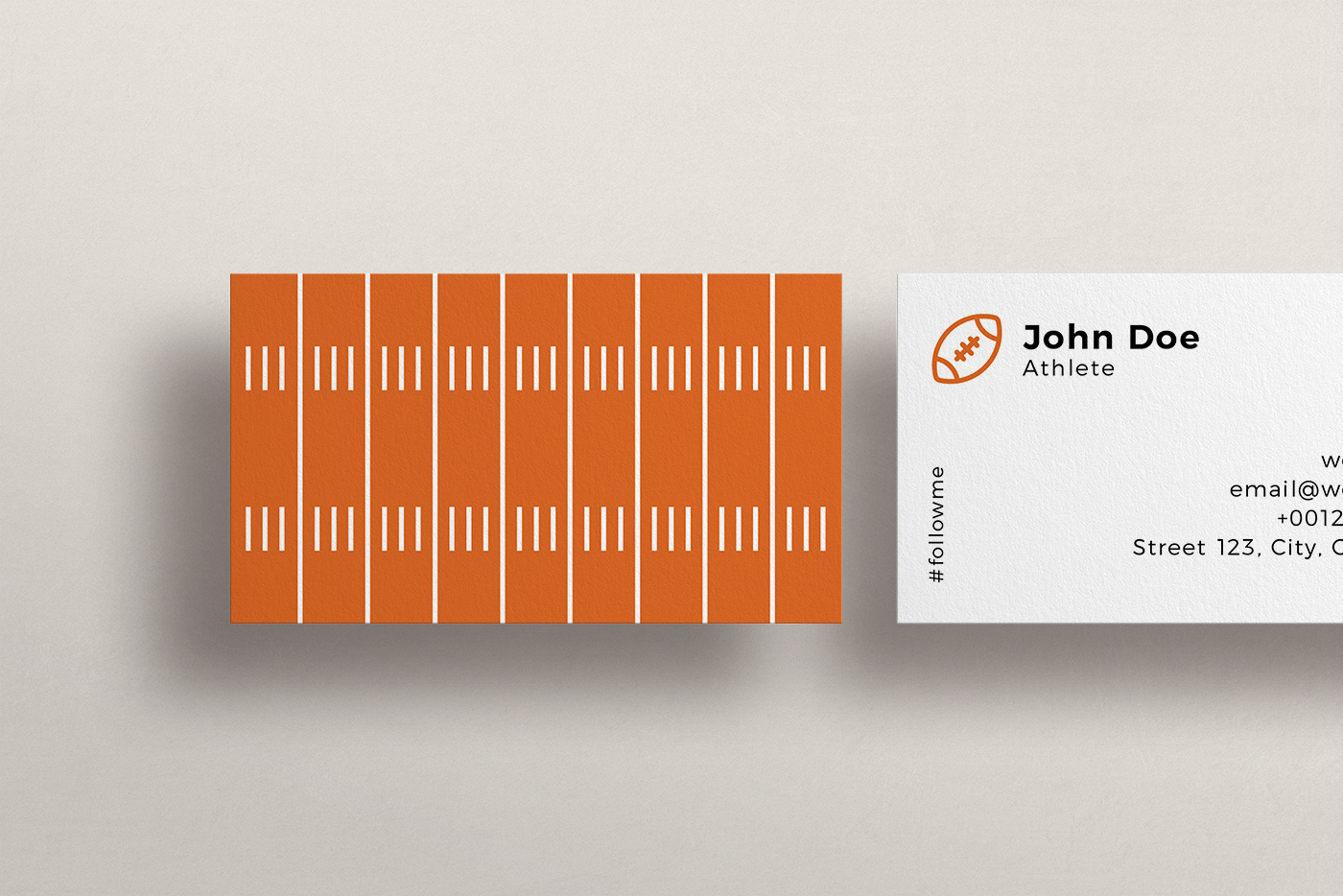 American Football Business Card Template 3 svg+xml;charset=utf American Football Business Card Template