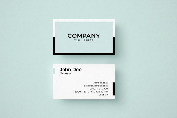 Frame Business Card Template 1 Frame Business Card Template 1