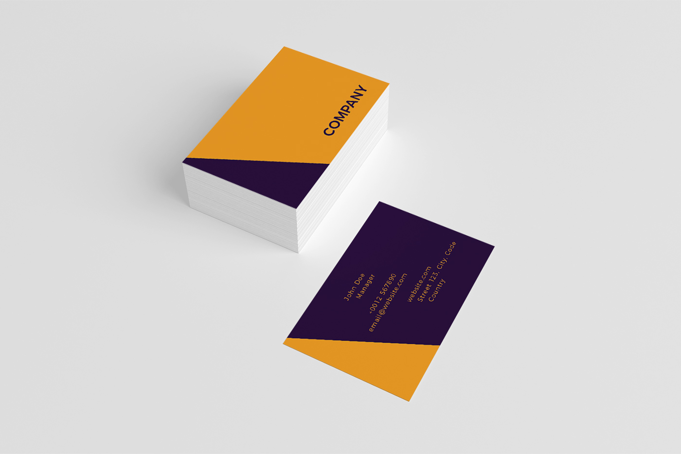 Free Colourful Business Card Template 3 svg+xml;charset=utf Free Colourful Business Card Template