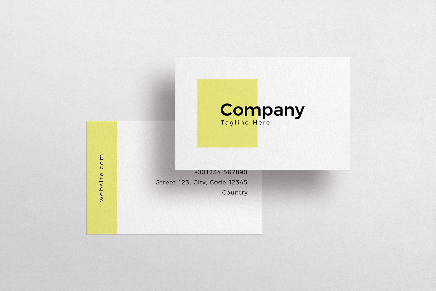 Free Green Shapes Business Card Template 3 svg+xml;charset=utf Free Green Shapes Business Card Template