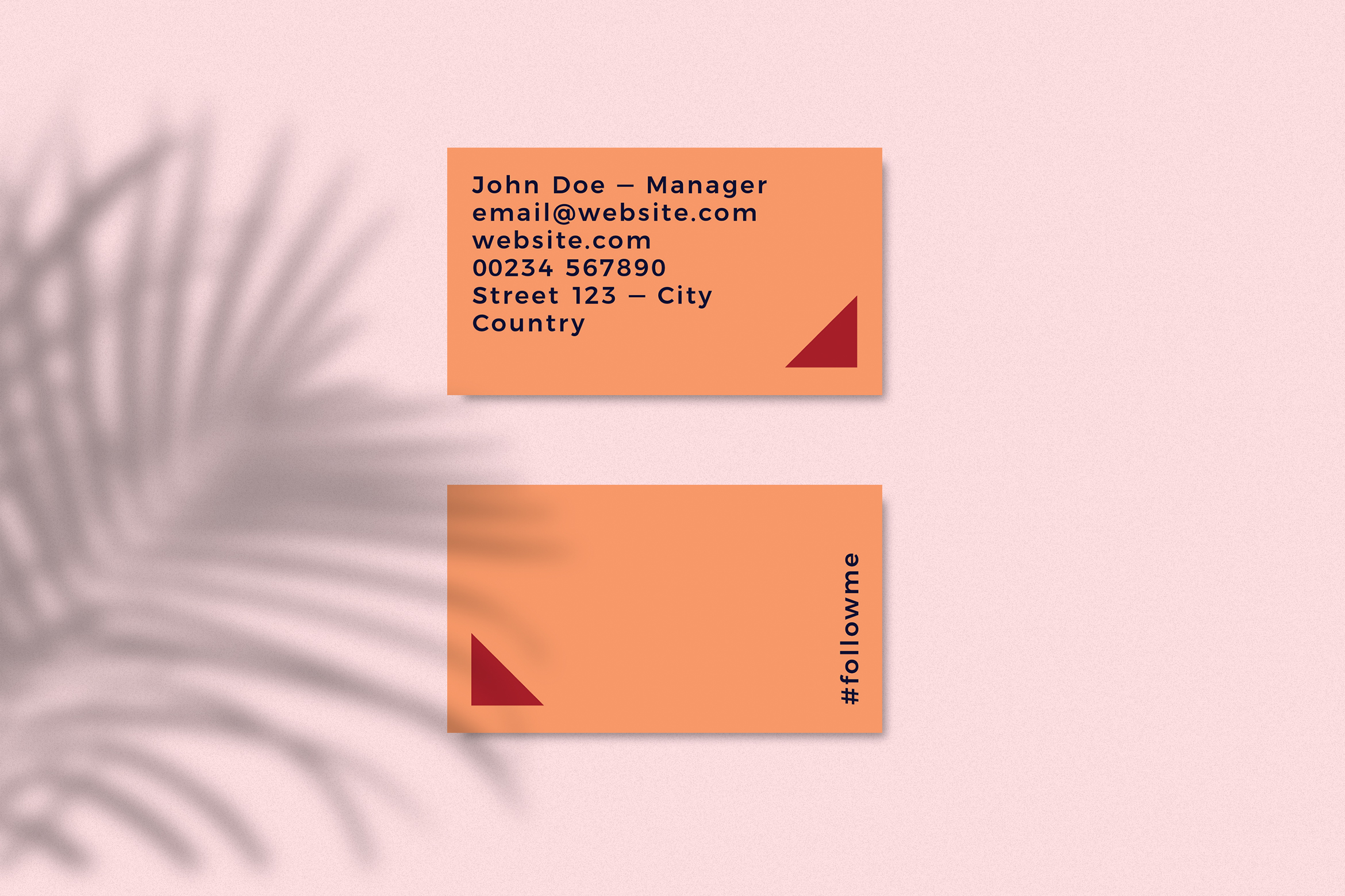 Free Stylish Business Card Template 1 Free Stylish Business Card Template