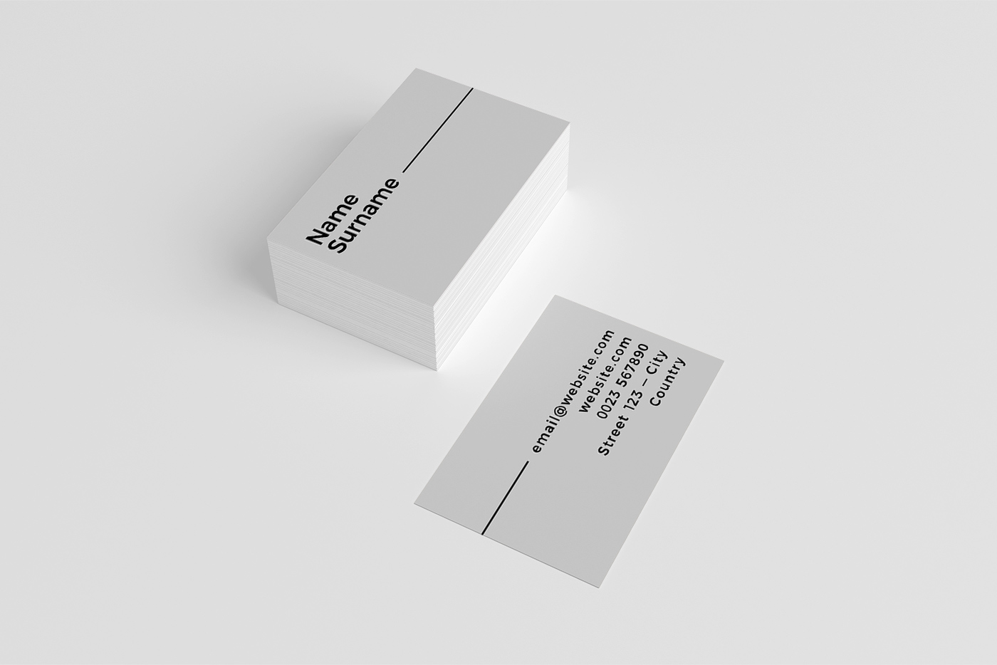 Free Grey Business Card Template 3 svg+xml;charset=utf Free Grey Business Card Template