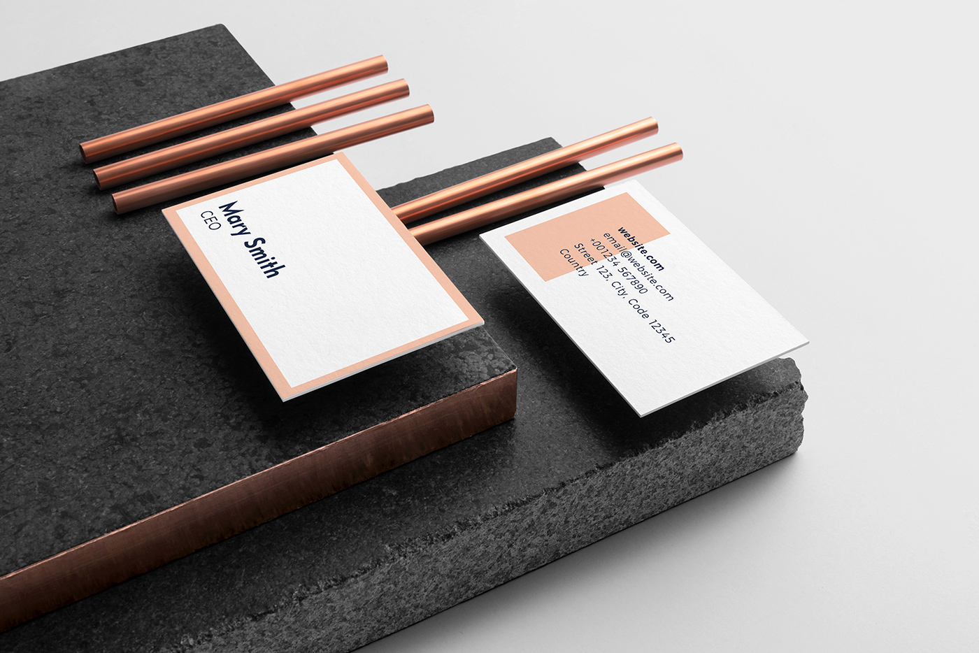 Free Pink Business Card Template 2 svg+xml;charset=utf Free Pink Business Card Template