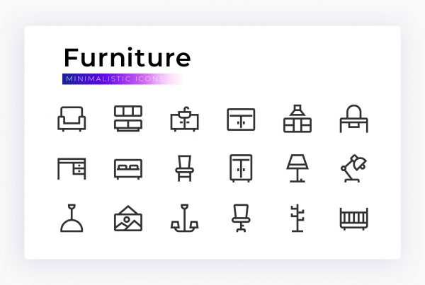 Furniture & Decor Icons