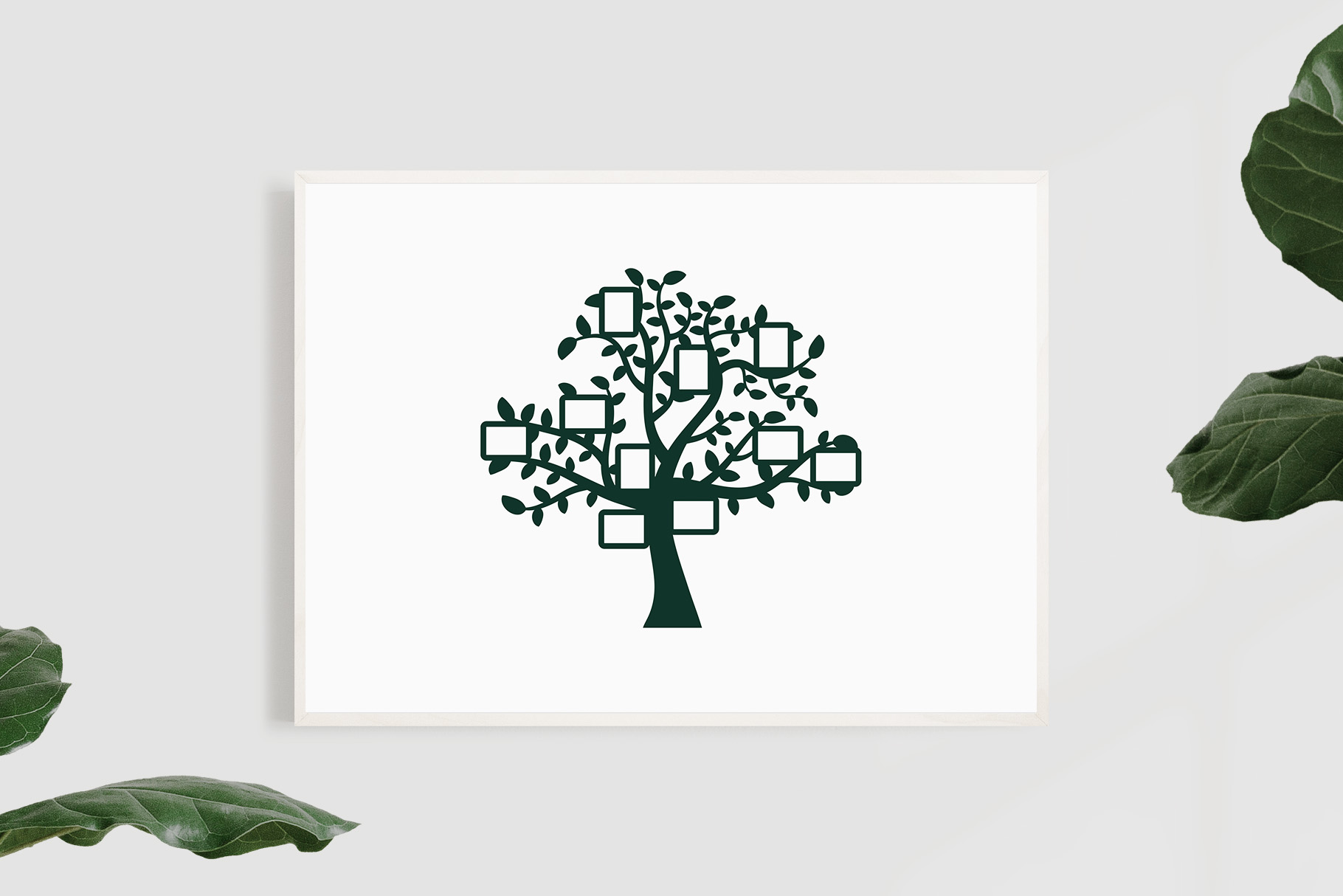 Genealogical Family Tree SVG Clipart Bundle 3 svg+xml;charset=utf Genealogical Family Tree SVG Clipart Bundle