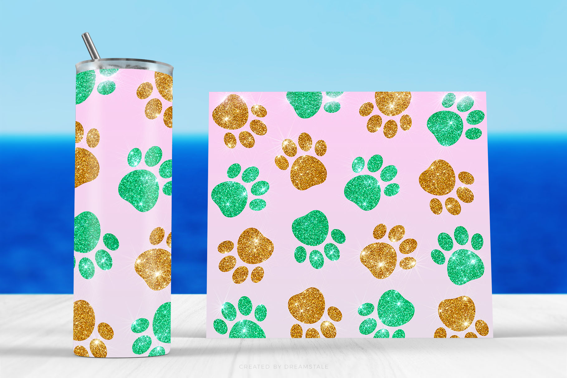 Glitter Pet Paws Sublimation Tumbler Designs 3 svg+xml;charset=utf Glitter Pet Paws Sublimation Tumbler Designs