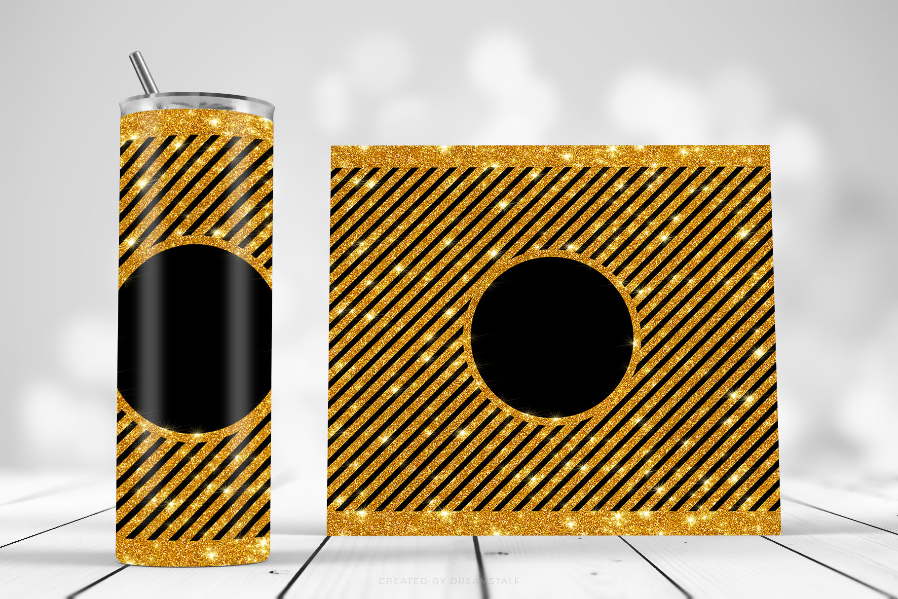 Gold Stripes & Monogram Sublimation Tumbler Designs 2 svg+xml;charset=utf Gold Stripes & Monogram Sublimation Tumbler Designs