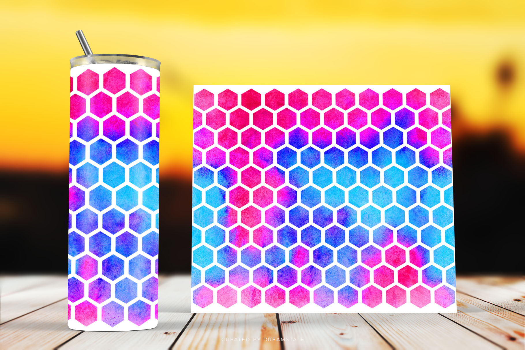 Honeycomb Sublimation Tumbler Wraps 3 svg+xml;charset=utf Honeycomb Sublimation Tumbler Wraps