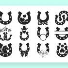 Horseshoe SVG Clipart